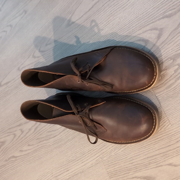 NWOT Clarks Mens Desert Boot Brown Boots Size 13